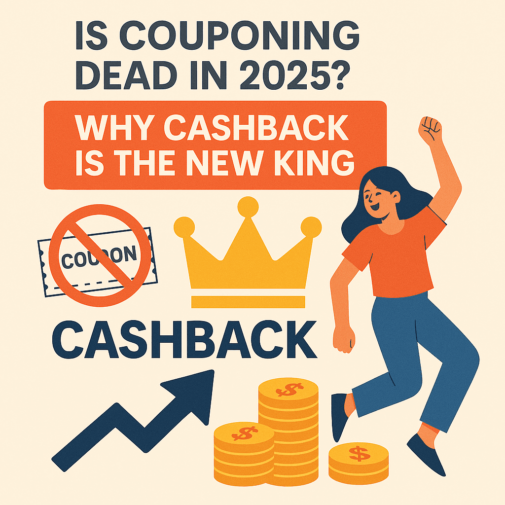 Is Couponing Dead in 2025? Why Cashback Is the New King